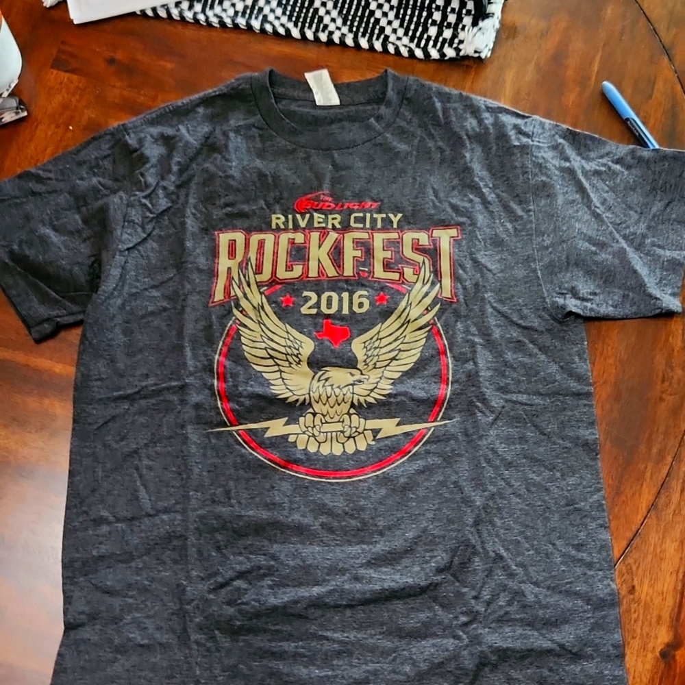 Rivercity Rockfest event tshirt in medium